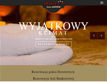 Tablet Screenshot of hoteltim.pl